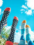 Boot-Socken mit Boot-Motiv “Dreamy Boats” von We are Socks! ✓Bootsocken 