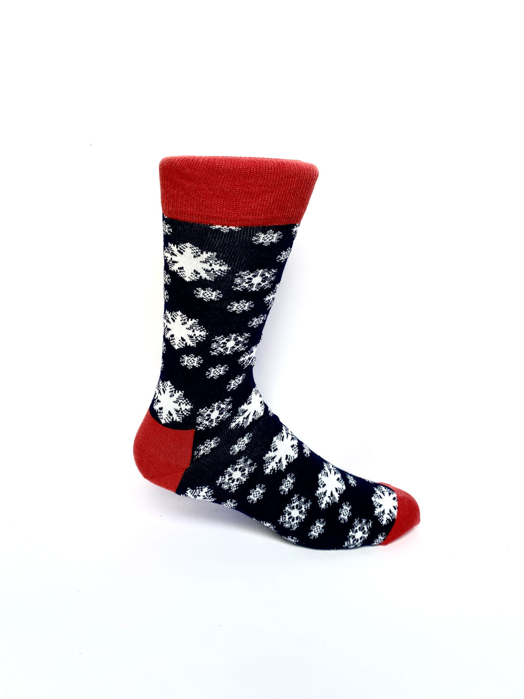 darius Schneeflocken-Socken, Weihnachtssocken mit Schneeflocken-Motiv “Magic Crystals” von We are Socks! ✓Hand gekämmte Biobaumwolle ✓Angenehmer Tragekomfort ✓Wintersocken ✓Bunte Socken ✓Good Mood Socken