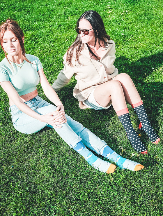 Boot-Socken mit Boot-Motiv “Dreamy Boats” von We are Socks! ✓Bootsocken 