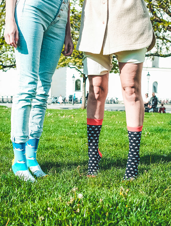 Boot-Socken mit Boot-Motiv “Dreamy Boats” von We are Socks! ✓Bootsocken 