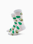 Lustige Socken mit Avocado-Motiv 🥑 “Avocado Striptease” von We are Socks!