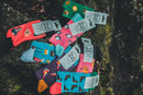 Diverse bunte Socken von We are Socks!