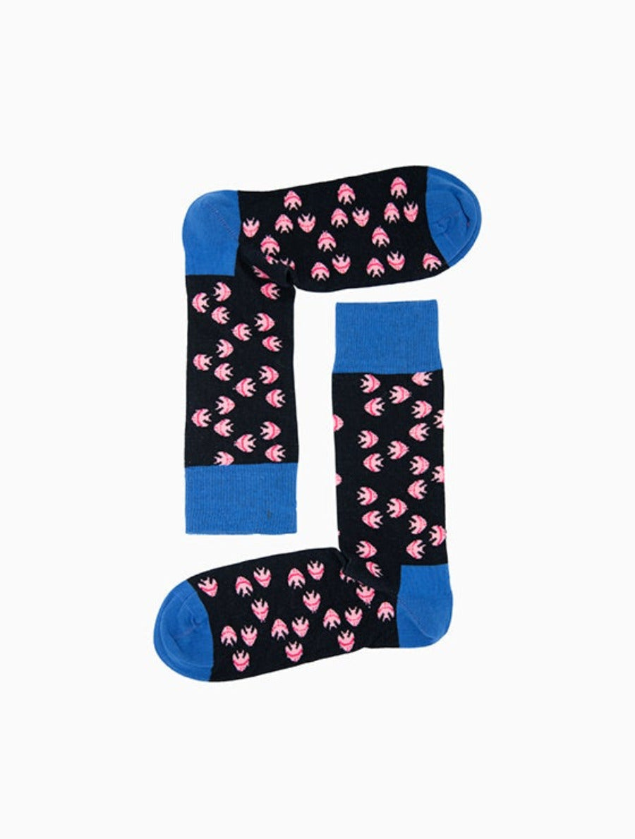 Fischsocken mit Fische-Motiv “Funky Aquarium” von We are Socks! ✓Hand gekämmte Biobaumwolle ✓Angenehmer Tragekomfort ✓Bunte Socken ✓Design Socken ✓Good Mood Socken